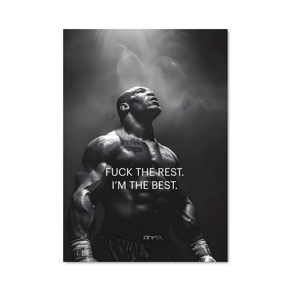 Poster Mike tyson gladiateur